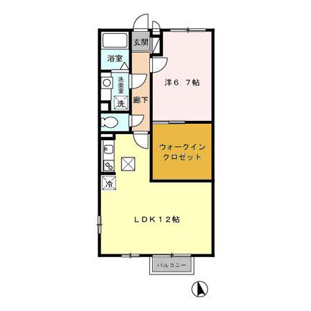 サンライト（103） 間取り図画像