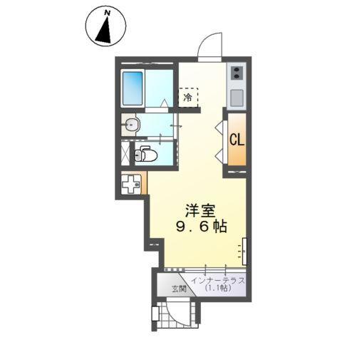 パーシモン 間取り図画像