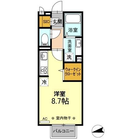 ステラ（206） 間取り図画像