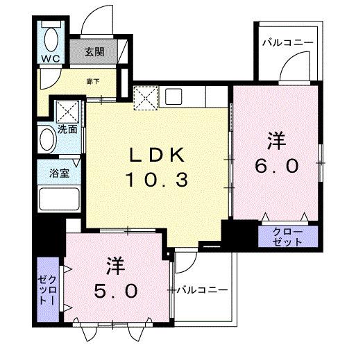ザ・グラン　キース（904） 間取り図画像