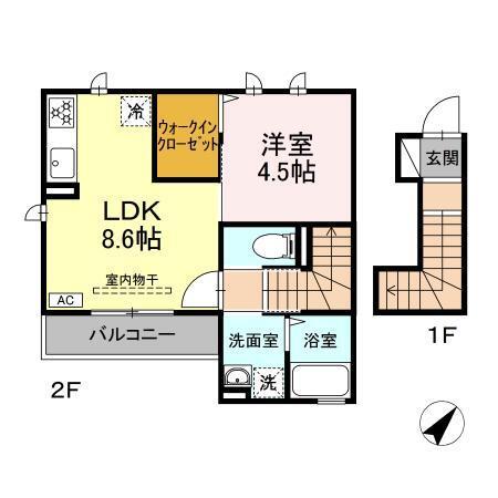 クオーレ千石（202） 間取り図画像