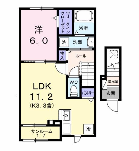 ソフィアツー（202） 間取り図画像