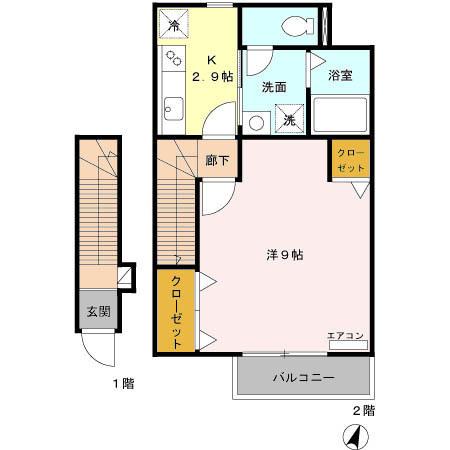 ルミエール　Ⅰ（202） 間取り図画像
