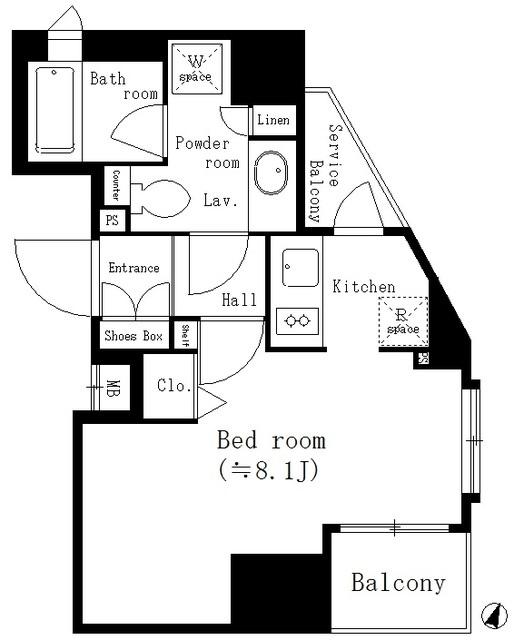 アーバネックス神保町（1301） 間取り図画像