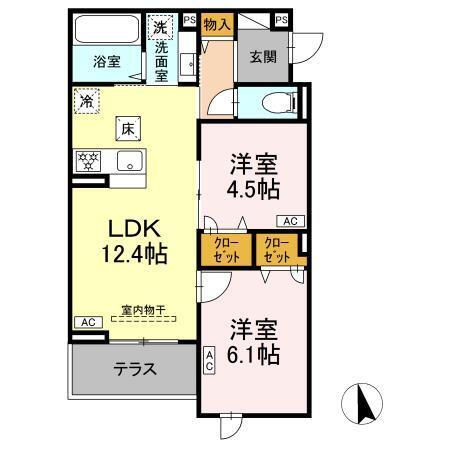 (仮称)徳丸7丁目PJ（101） 間取り図画像