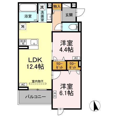 (仮称)徳丸7丁目PJ（201） 間取り図画像