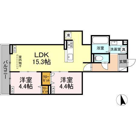(仮称)徳丸7丁目PJ（303） 間取り図画像