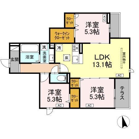 (仮称)徳丸7丁目PJ（108） 間取り図画像