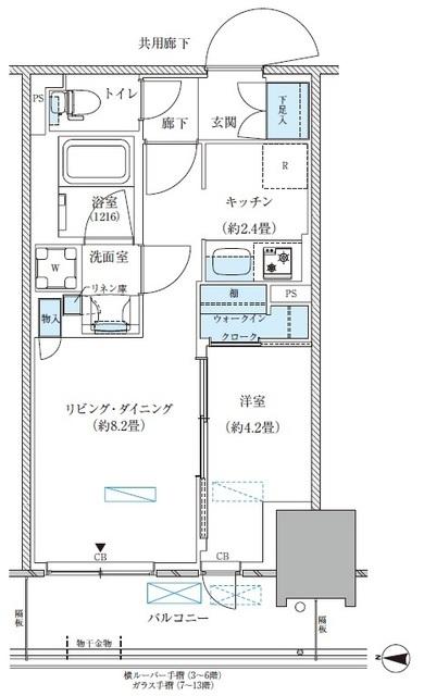 パークアクシス西大島コンフォートスクエア（1131） 間取り図画像