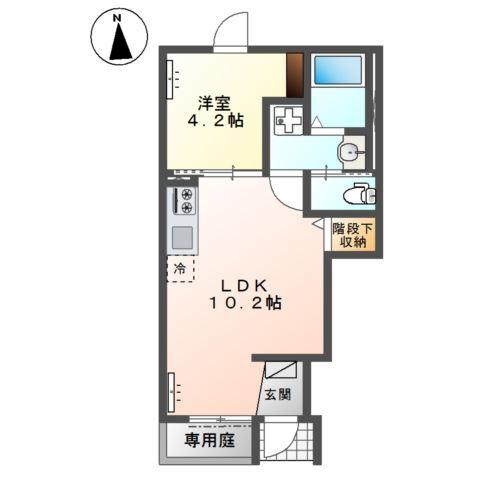 仮）多摩市永山　アパート新築工事 間取り図画像