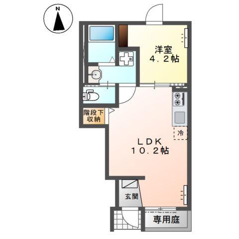 仮）多摩市永山　アパート新築工事 間取り図画像