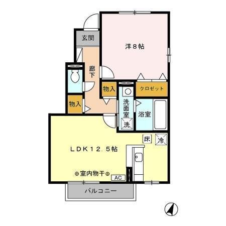 グランモア（101） 間取り図画像