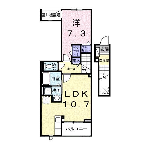アルカディアⅢ（202） 間取り図画像