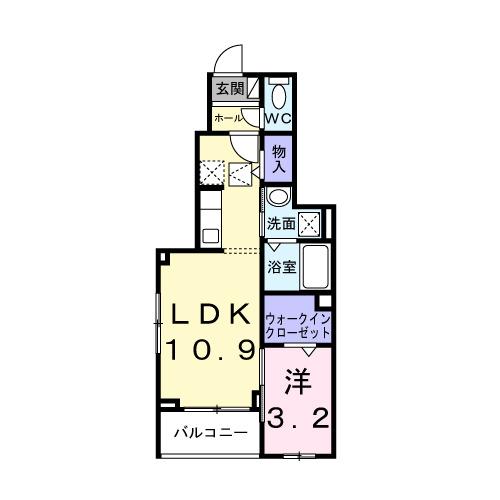 アルカディアⅢ（103） 間取り図画像