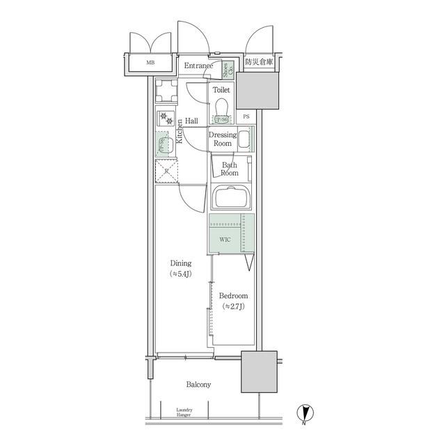 ブルックサイドレジデンス木場（629） 間取り図画像