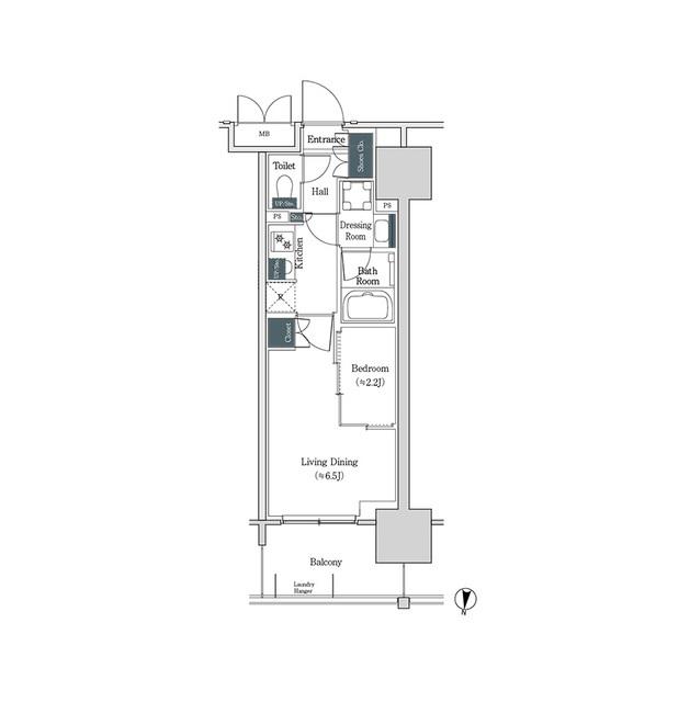 ブルックサイドレジデンス木場（642） 間取り図画像