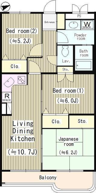 エミネンス高野台（105） 間取り図画像