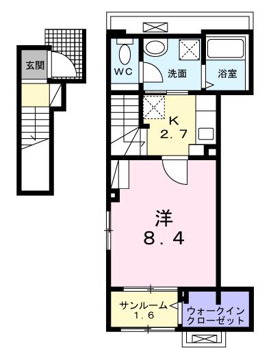 ウインピー（204） 間取り図画像
