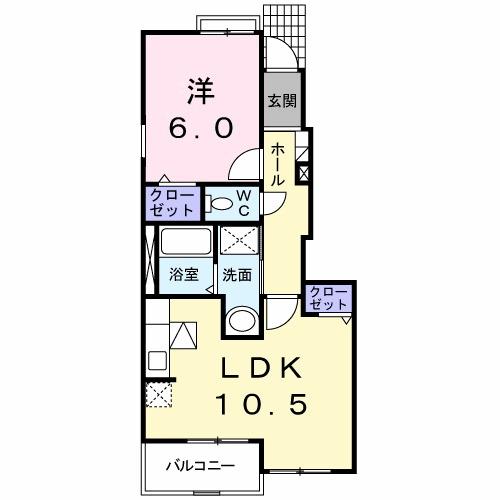 ブリッサ・ベル（105） 間取り図画像