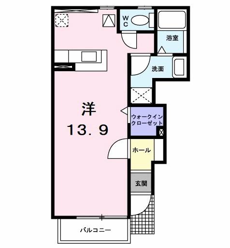 カーサ　ミニヨン（102） 間取り図画像