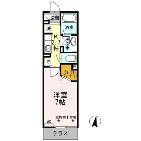 グラシューズ（105） 間取り図画像