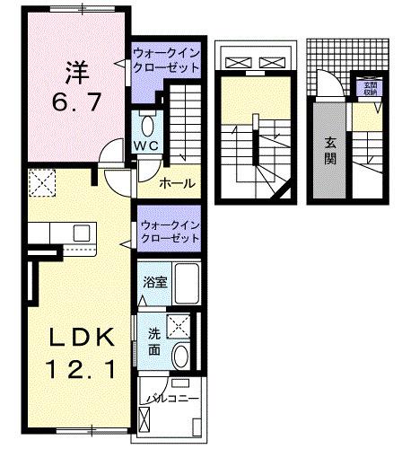 フラワー　ヒルズ（302） 間取り図画像