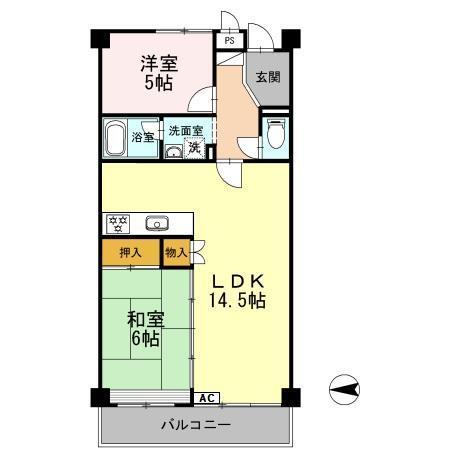リヴィエール　レジョン（805） 間取り図画像