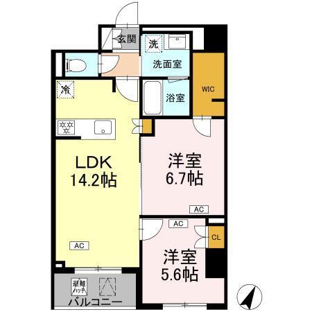 ロイジェント戸越銀座（0217） 間取り図画像