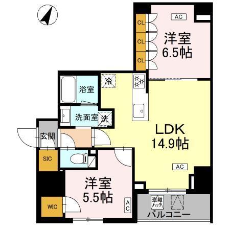 ロイジェント戸越銀座（0410） 間取り図画像