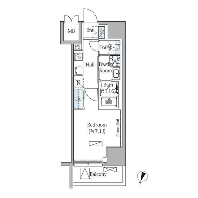モディア文京目白台（502） 間取り図画像