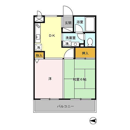 グランシャリオ（202） 間取り図画像