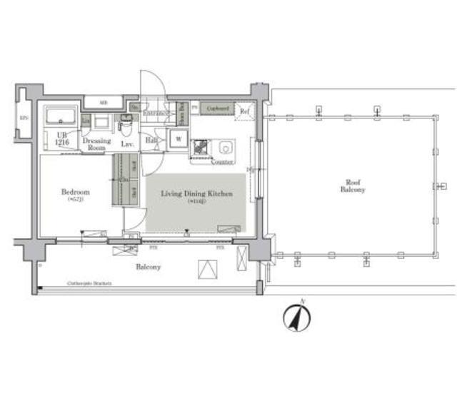 パークキューブ西ヶ原ステージ（603） 間取り図画像