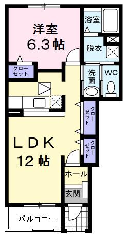 ファイン・ヒルＡ（103） 間取り図画像