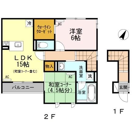 Ｋウィークス（211） 間取り図画像