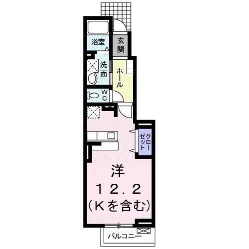 ラ・ヴィダ・カリファス（103） 間取り図画像
