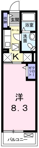 グレイス・エマ（102） 間取り図画像