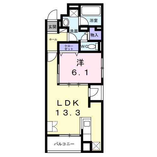 カーサ　コロレ（101） 間取り図画像