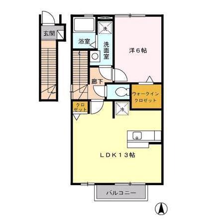 マ・メゾン Ｔ・Ｓ（203） 間取り図画像