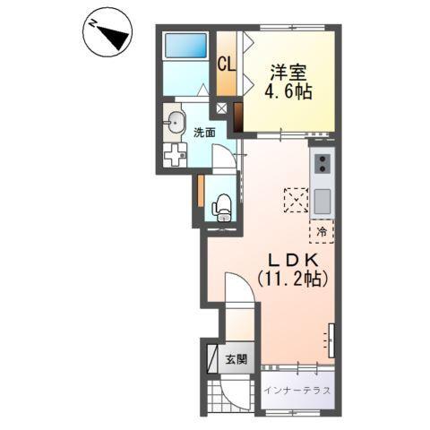 仮）八王子市弐分方町新築アパート 間取り図画像
