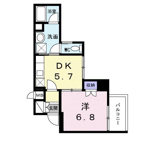 ペガソ２１（805） 間取り図画像