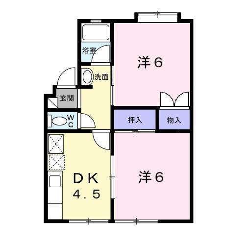 パークピュア小宮Ⅰ（103） 間取り図画像