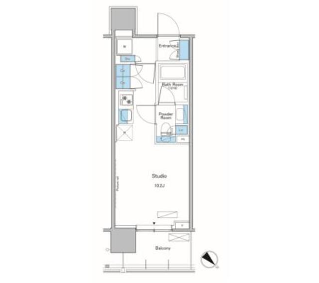 ルフォンプログレ滝野川（1302） 間取り図画像