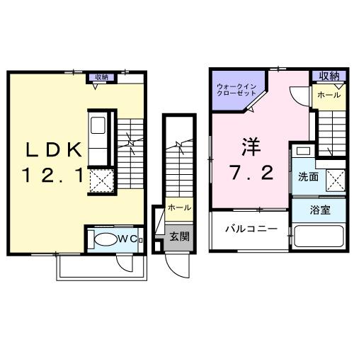 サンダーソニア（202） 間取り図画像