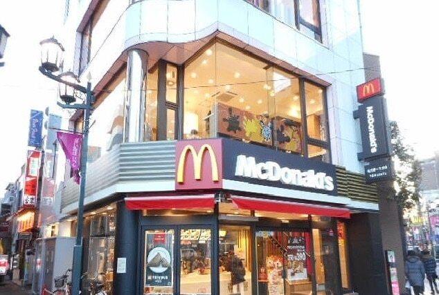 マクドナルド：1100m