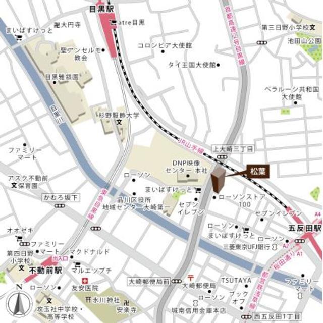 松葉（202） 地形図・案内図