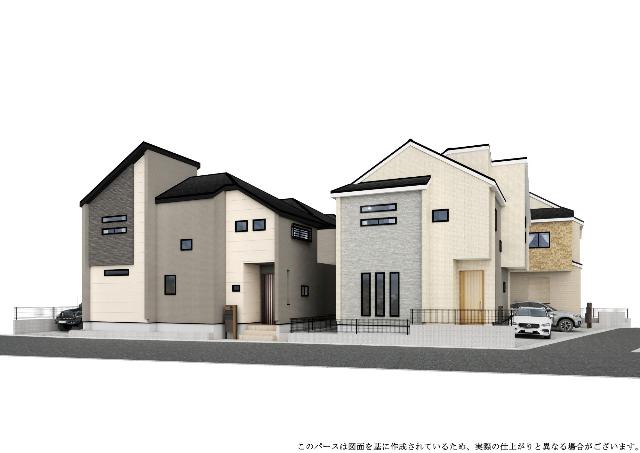 足立区伊興４丁目　新築戸建て　1号棟 外観