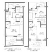 ＬＡＹＥＲＳ　ＨＯＵＳＥ　杉並善福寺川公園 間取り図画像