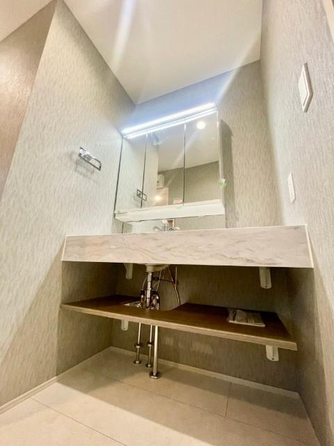 足立区保木間三丁目　新築戸建て 2号棟 洗面