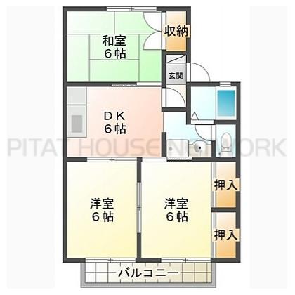 和室２部屋・洋室１部屋