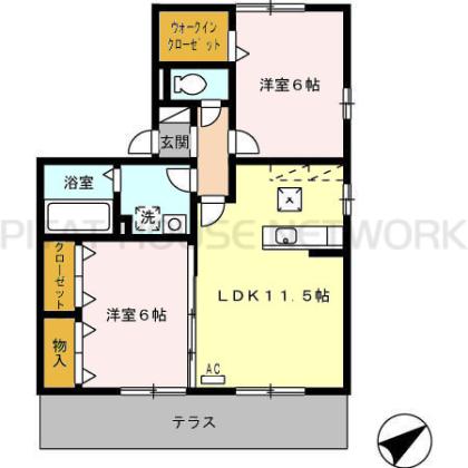  間取り図写真
